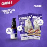 2 Kibbles 1.5kg + 1 Fish Oil