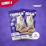 2 Omega Plus Cat Foof Kibbles 1.5KG